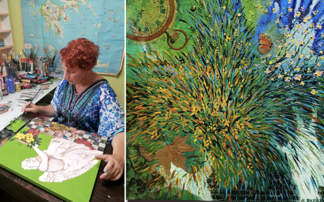 Magda Dimoudi: The Sacred Vision of Form and the Silent Rain of Memory